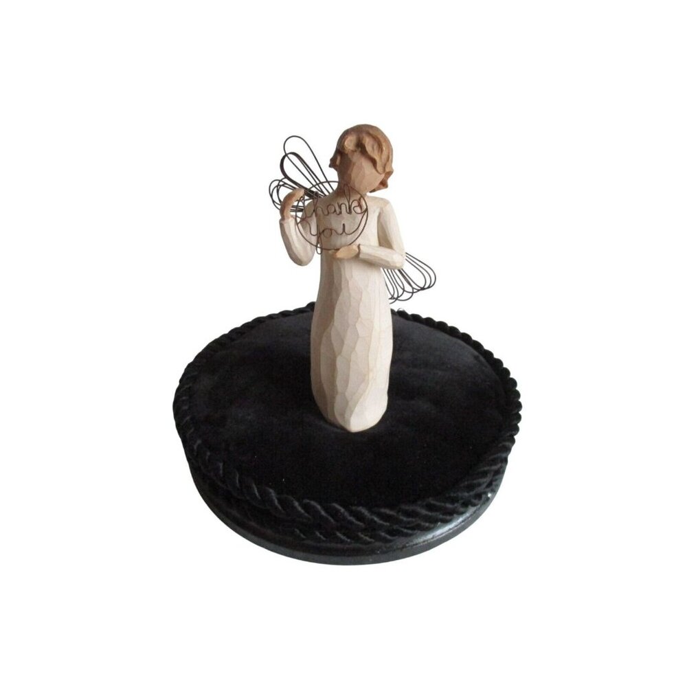 *Willow Tree 'Just for You' Angel Beige Tan Figurine Statue Sculpture Thank You